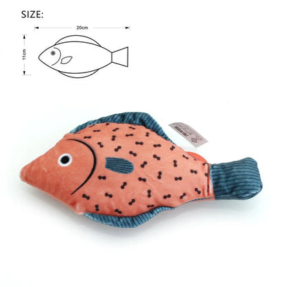 Interactive Fish Catnip Toy