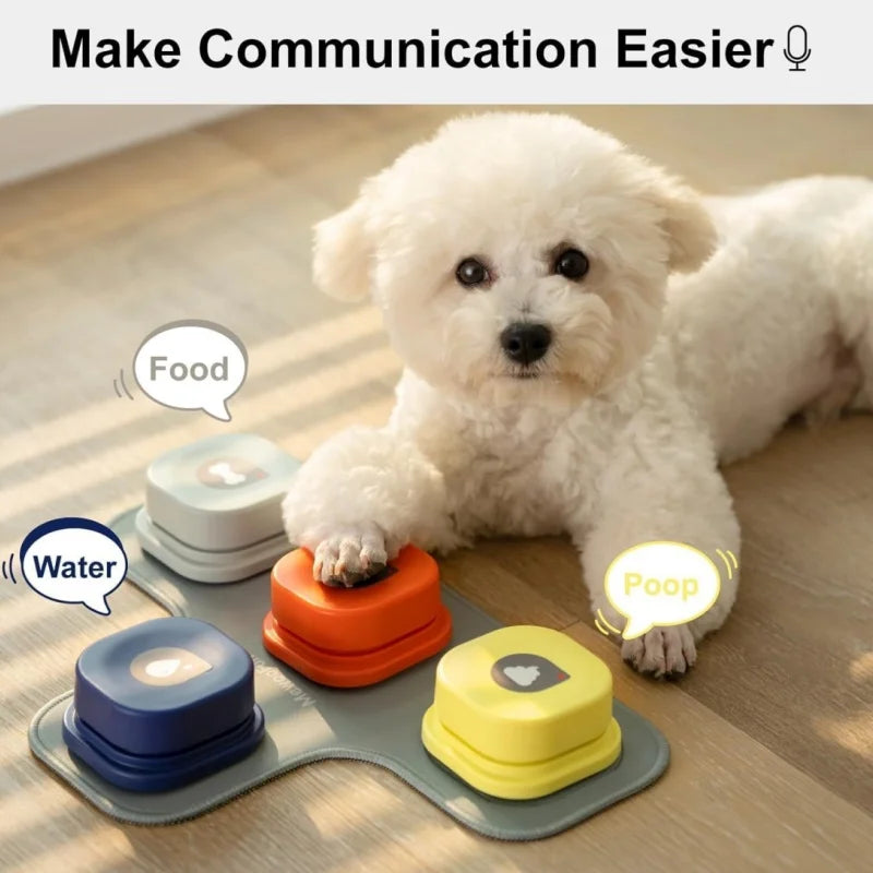 Interactive Dog Button with Voice Recording