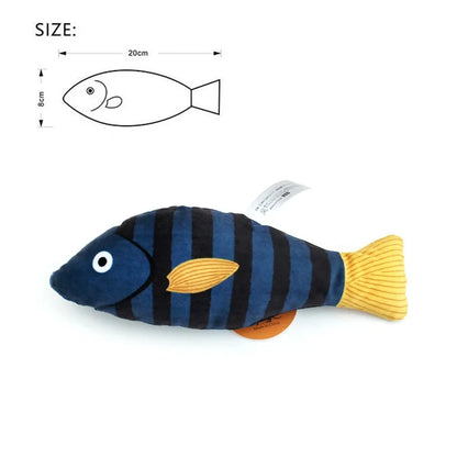 Interactive Fish Catnip Toy