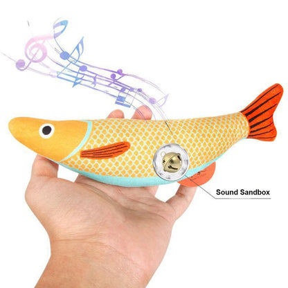 Interactive Fish Catnip Toy