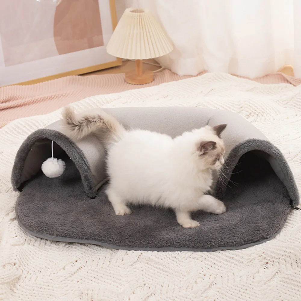 Cat Tunnel & Cozy Bed